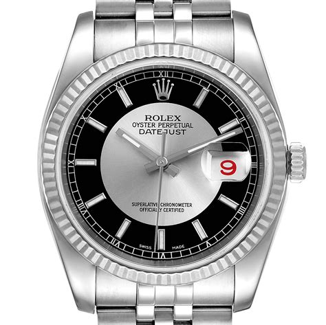 rolex tuxedo dial for sale